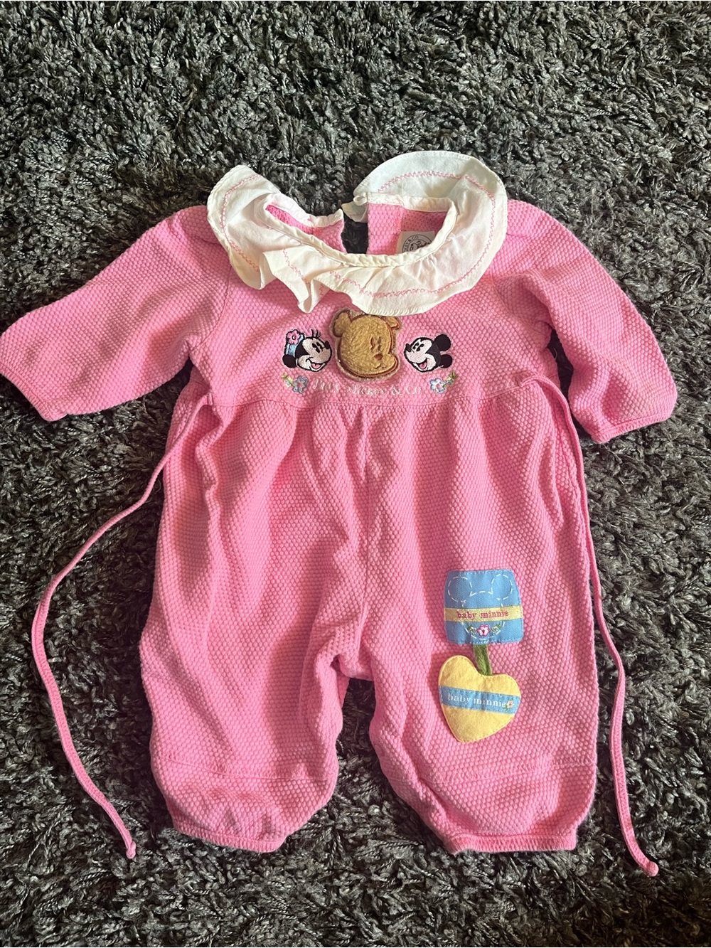 Vintage Disney baby girl 6/9mo outfit